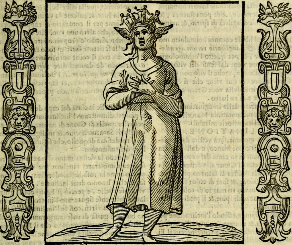 An illustration from Nova iconologia, 1618, leaf 656