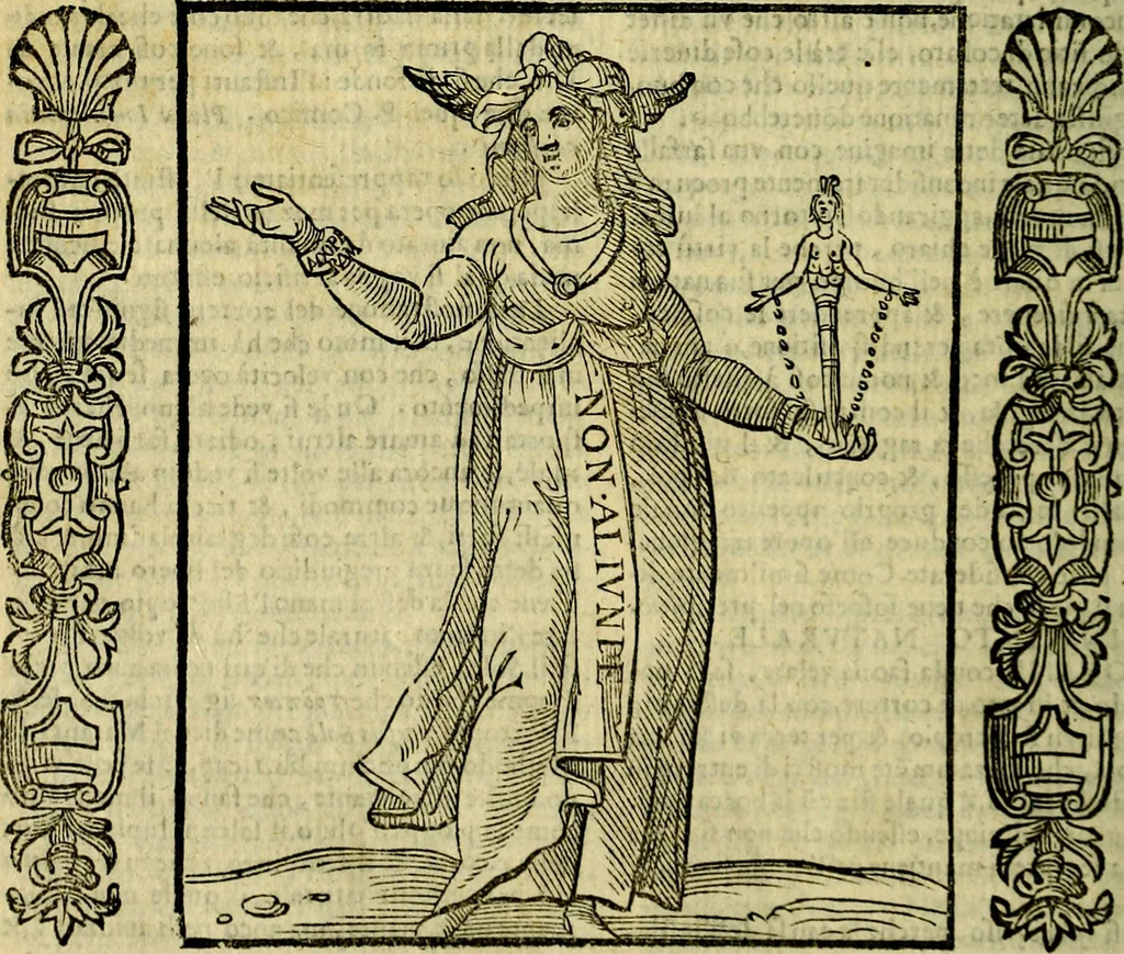 An illustration from Nova iconologia, 1618, leaf 659