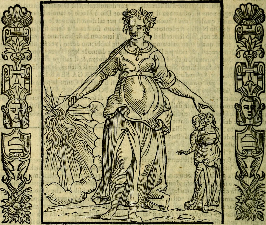 An illustration from Nova iconologia, 1618, leaf 663