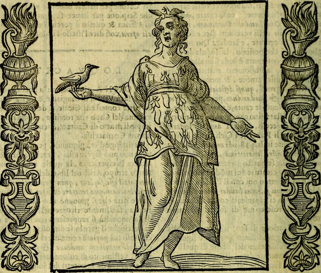 An illustration from Nova iconologia, 1618, leaf 665