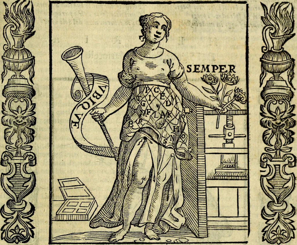 An illustration from Nova iconologia, 1618, leaf 684
