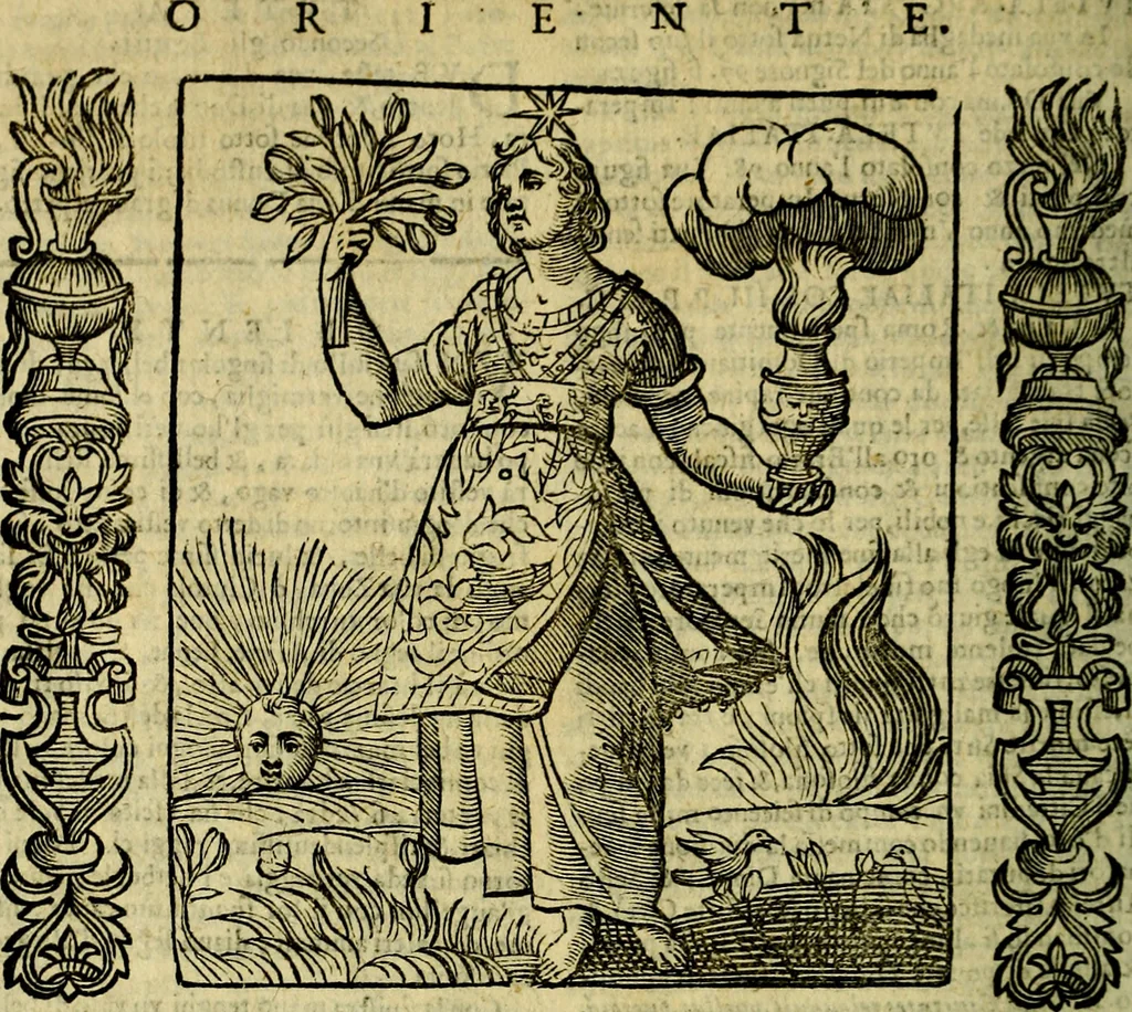 An illustration from Nova iconologia, 1618, leaf 691