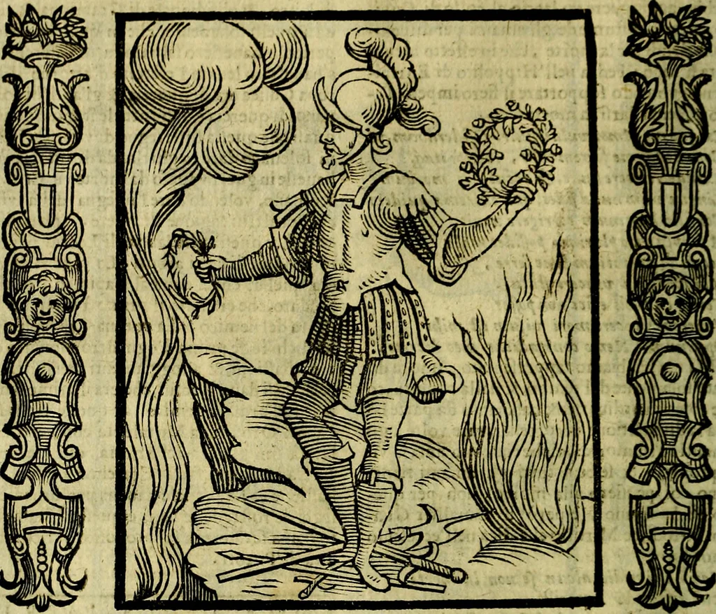 An illustration from Nova iconologia, 1618, leaf 79