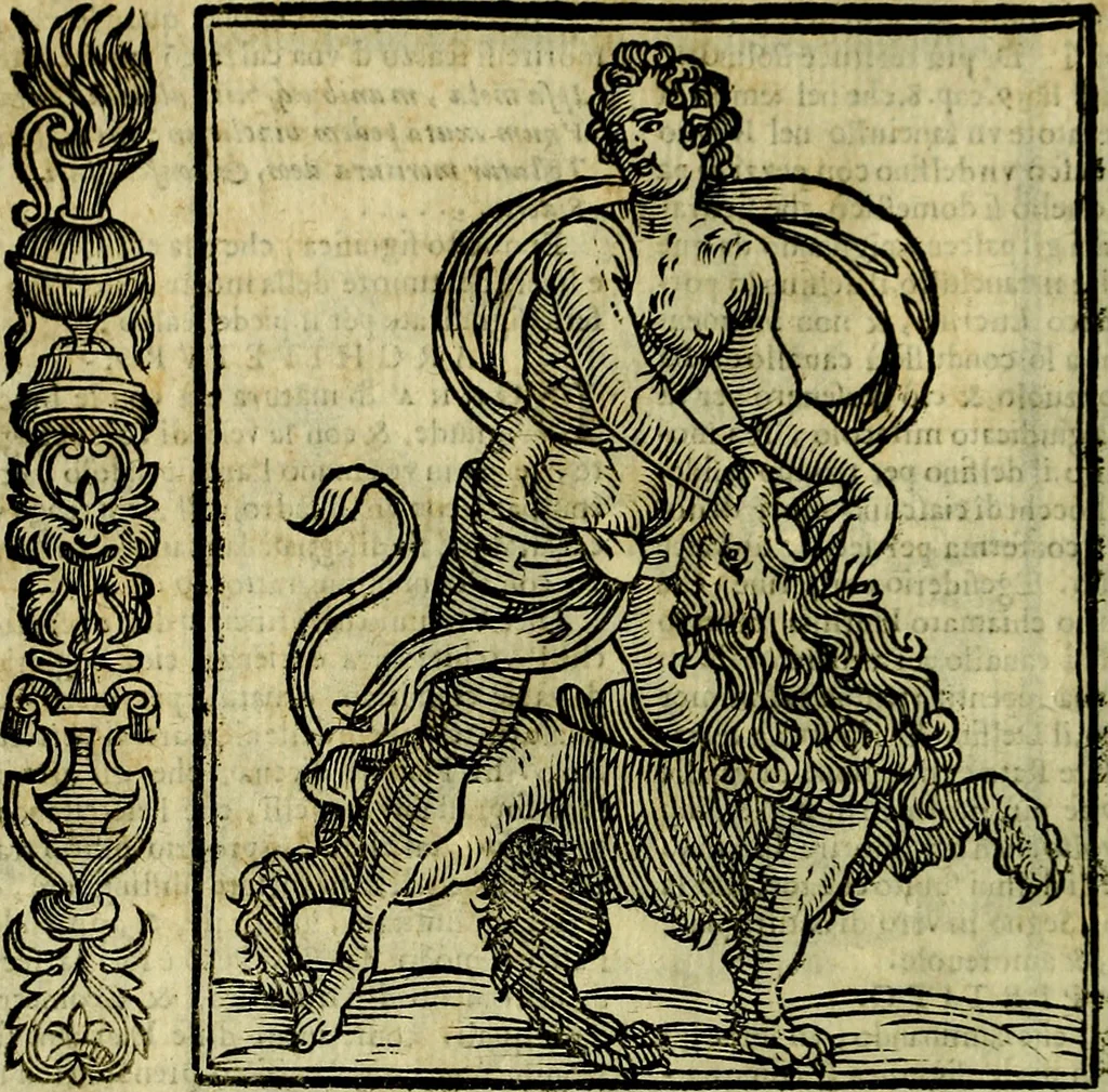 An illustration from Nova iconologia, 1618, leaf 87