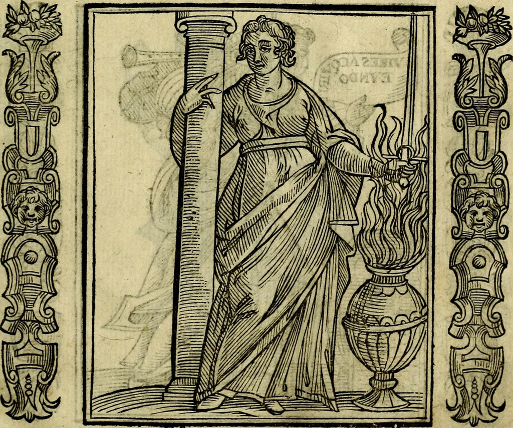 An illustration from Nova iconologia, 1618, leaf 116