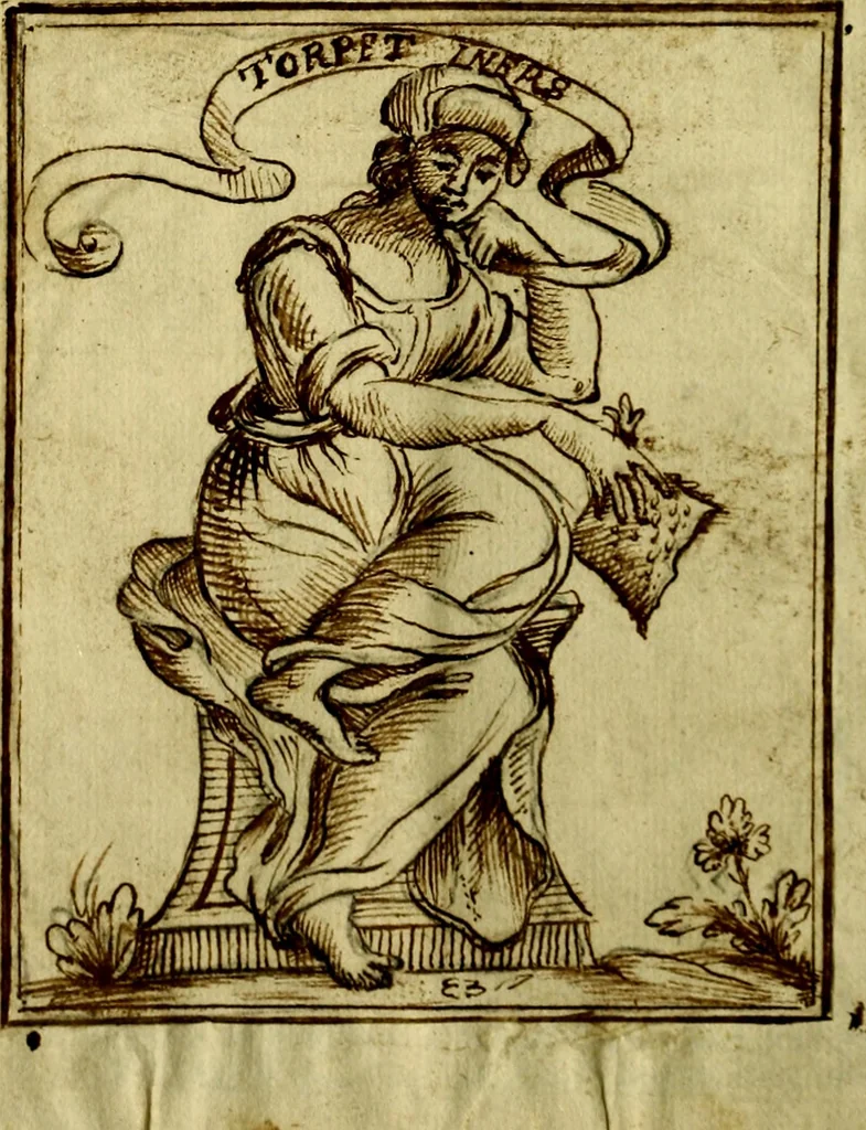 An illustration from Nova iconologia, 1618, leaf 15