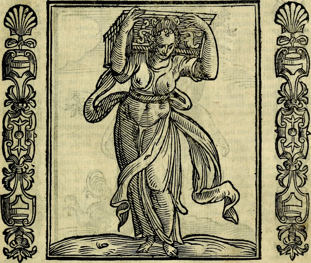 An illustration from Nova iconologia, 1618, leaf 150
