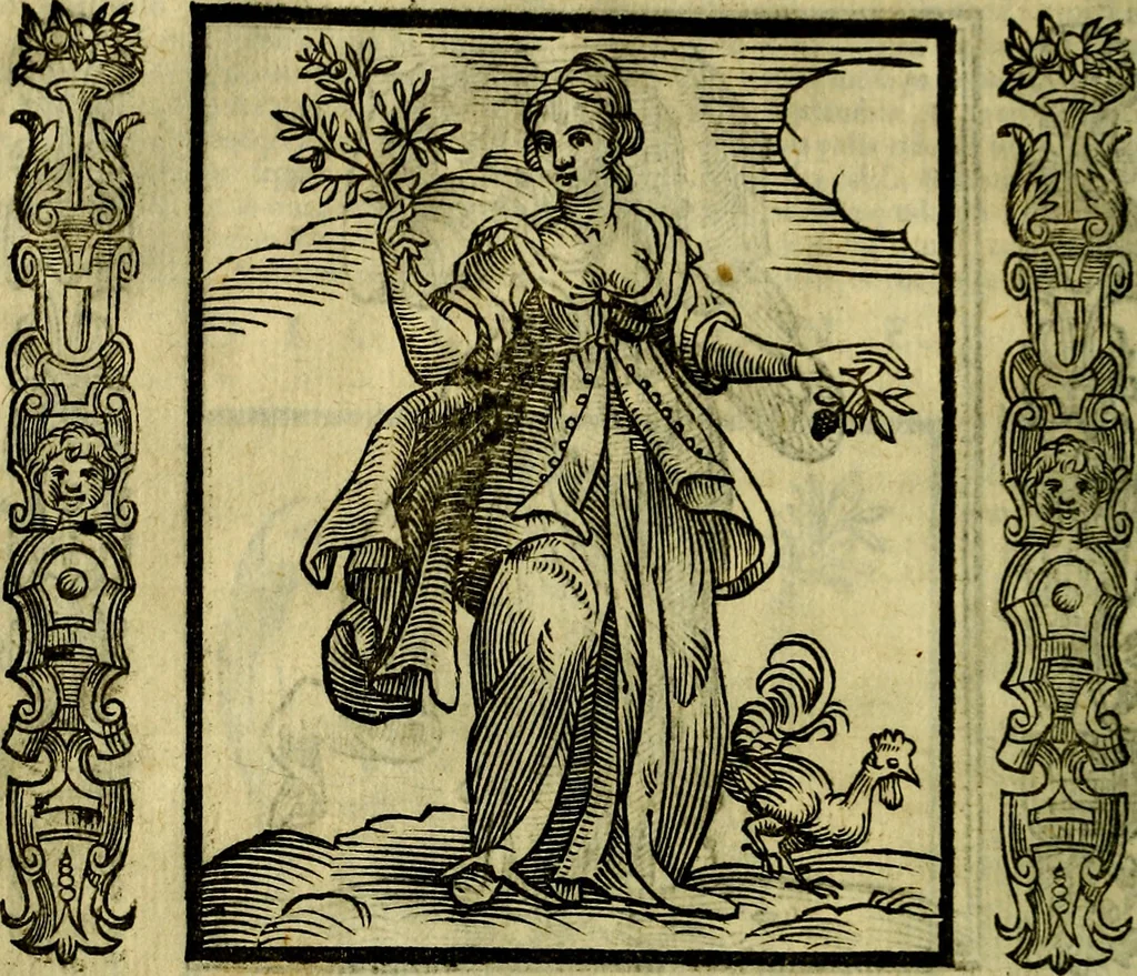 An illustration from Nova iconologia, 1618, leaf 151