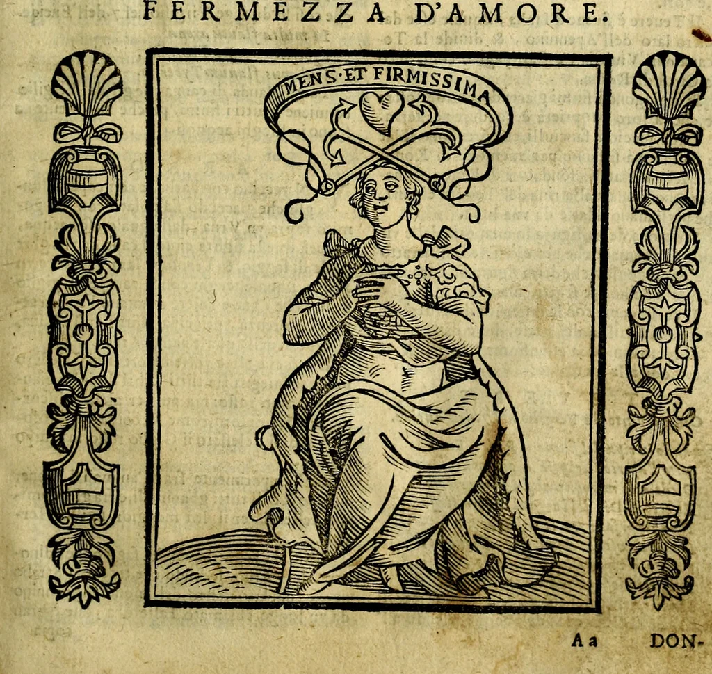 An illustration from Nova iconologia, 1618, leaf 196