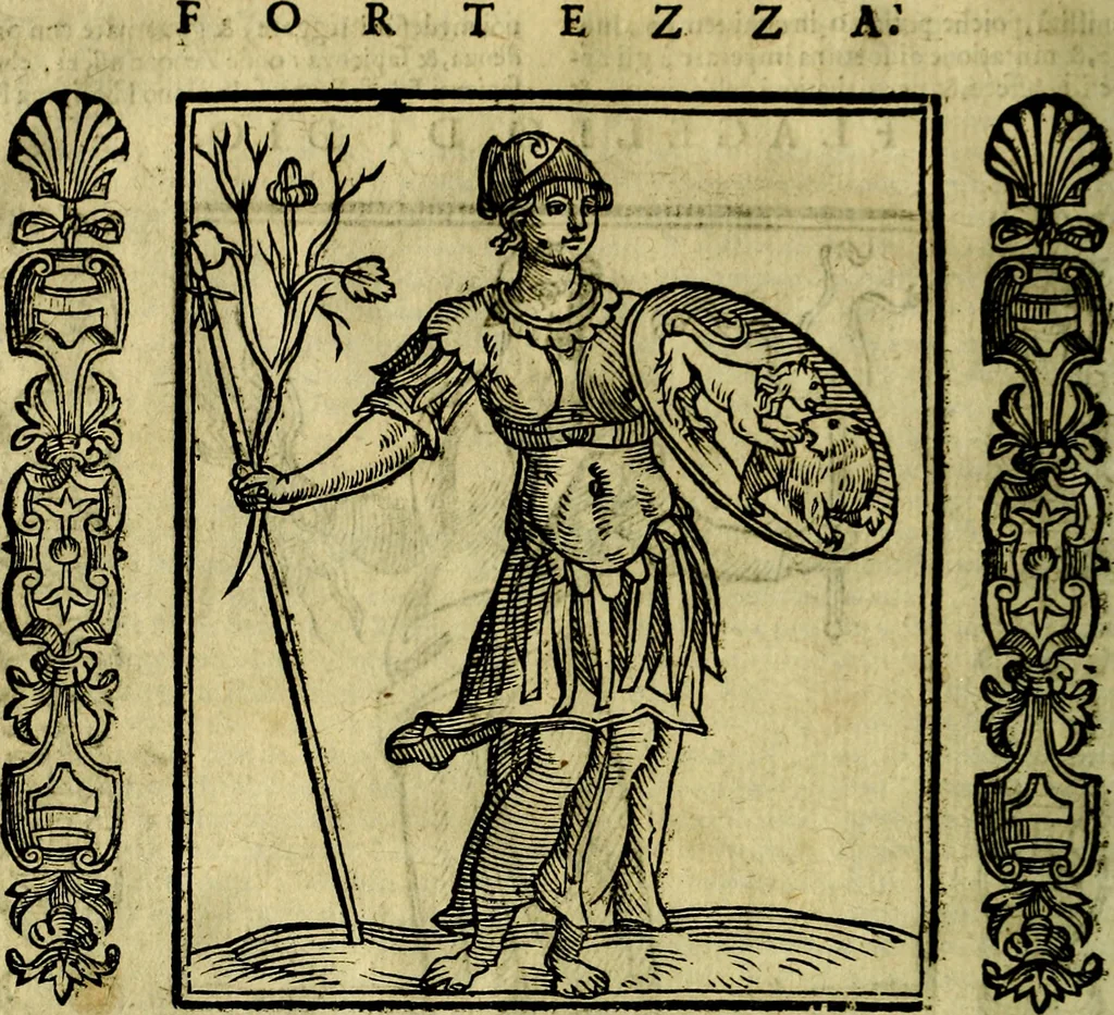 An illustration from Nova iconologia, 1618, leaf 213