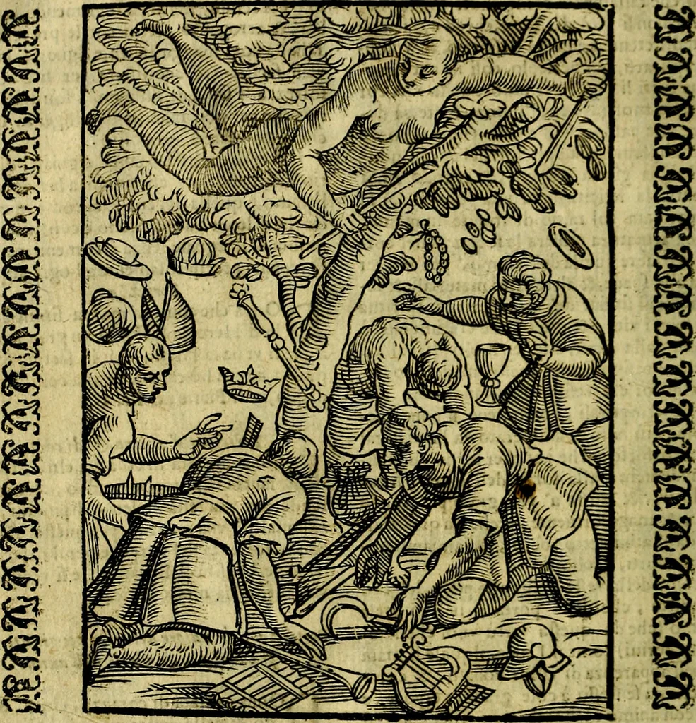 An illustration from Nova iconologia, 1618, leaf 215