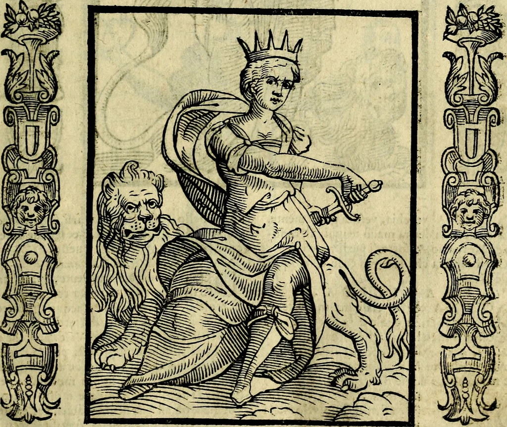 An illustration from Nova iconologia, 1618, leaf 218