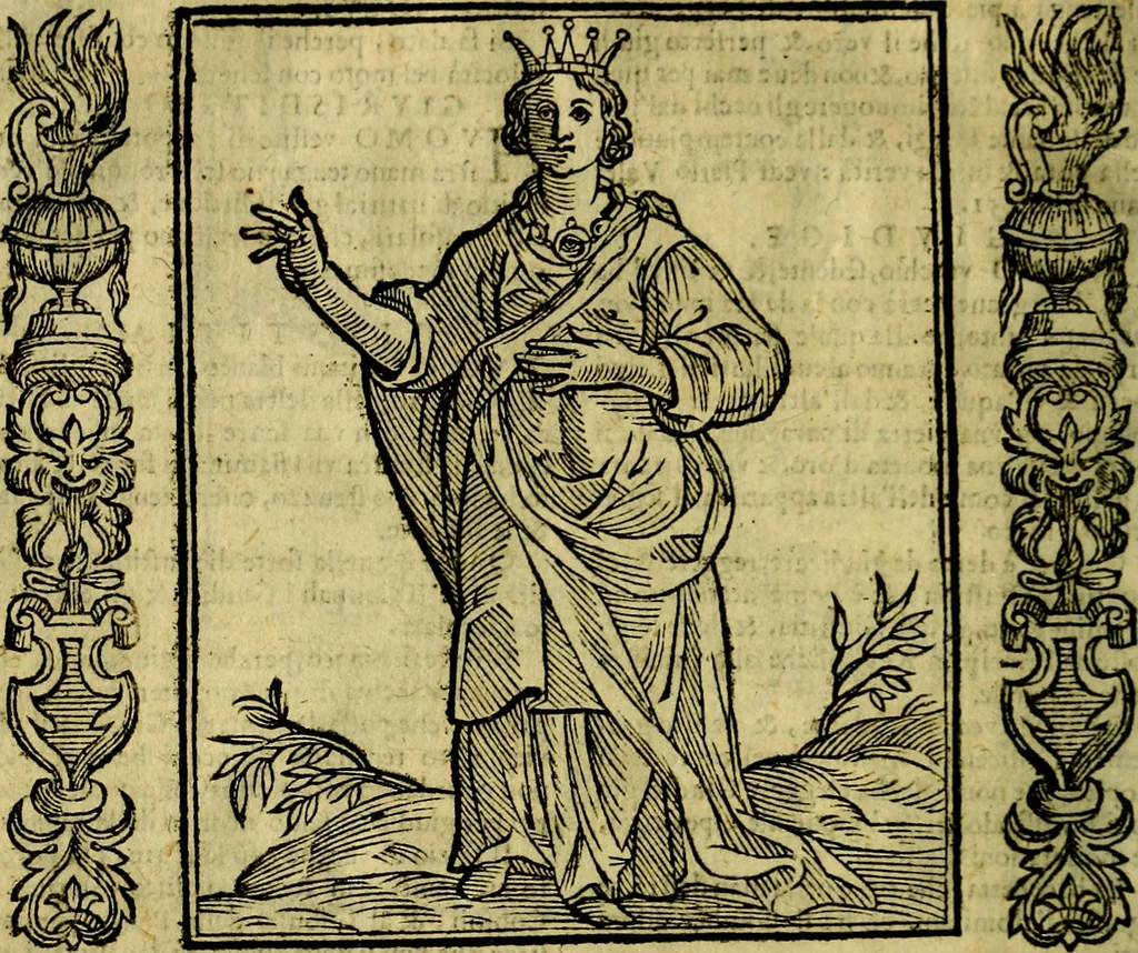 An illustration from Nova iconologia, 1618, leaf 233
