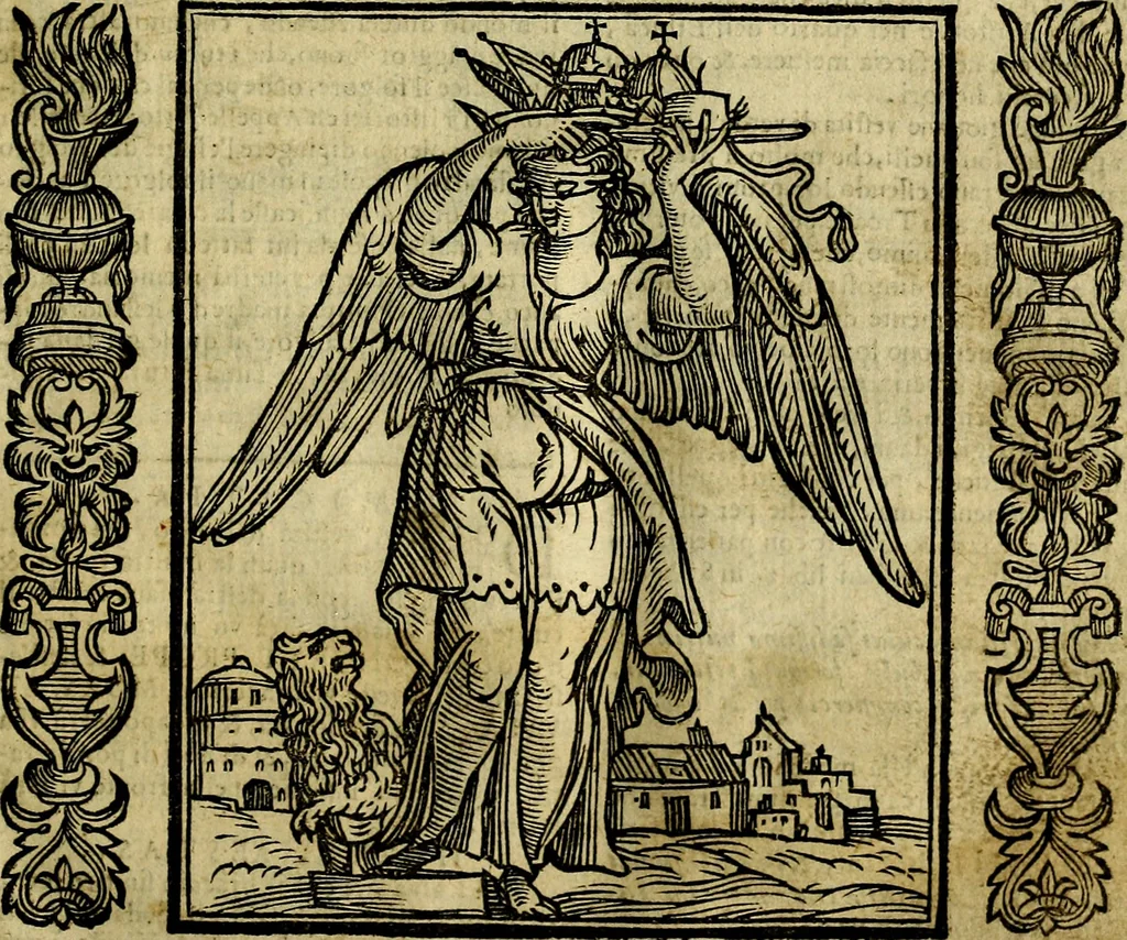 An illustration from Nova iconologia, 1618, leaf 26