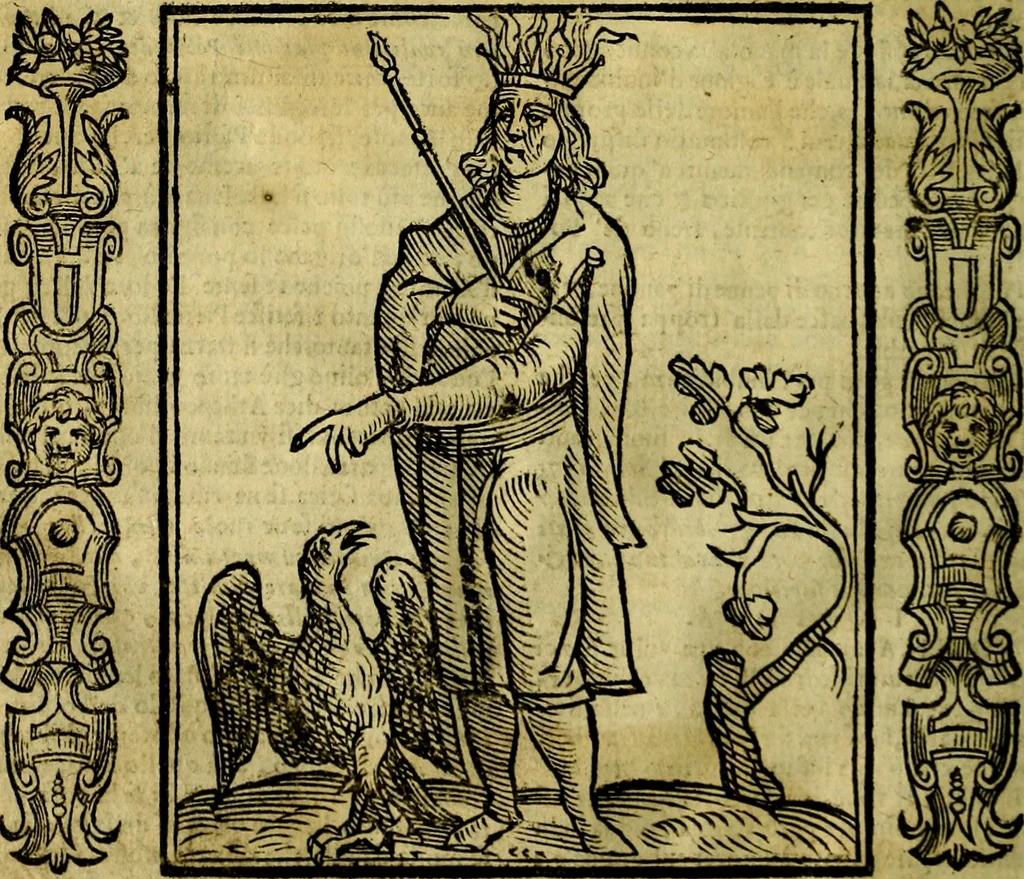 An illustration from Nova iconologia, 1618, leaf 275
