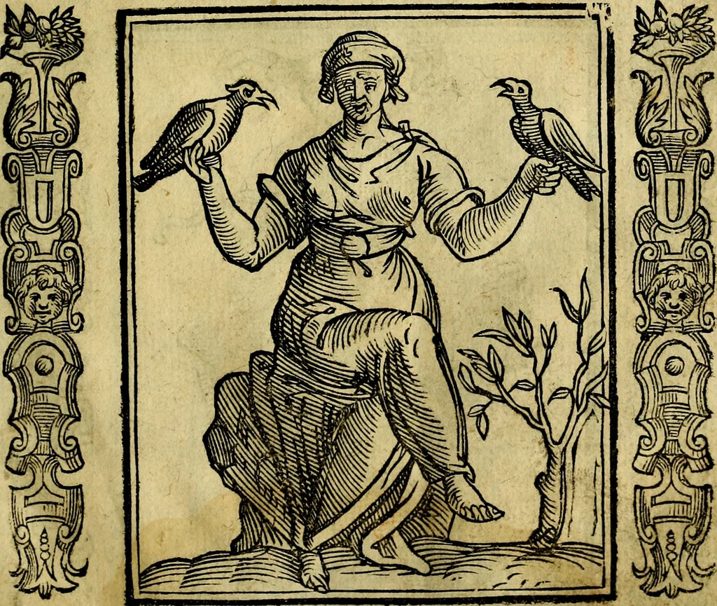 An illustration from Nova iconologia, 1618, leaf 282