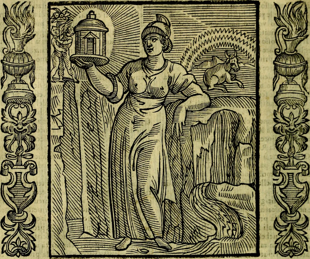 An illustration from Nova iconologia, 1618, leaf 291