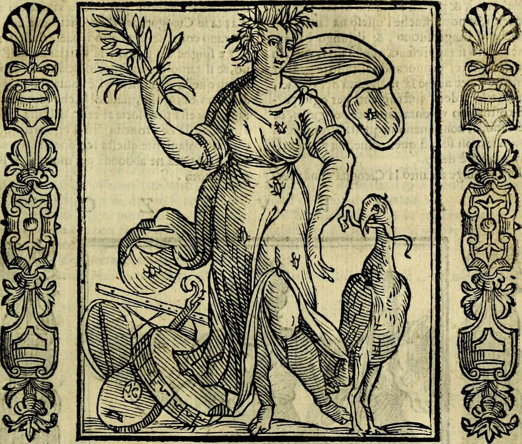 An illustration from Nova iconologia, 1618, leaf 298