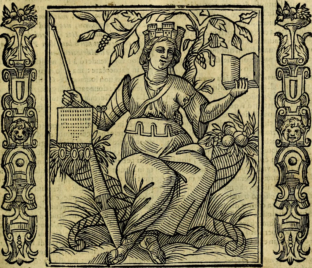 An illustration from Nova iconologia, 1618, leaf 308