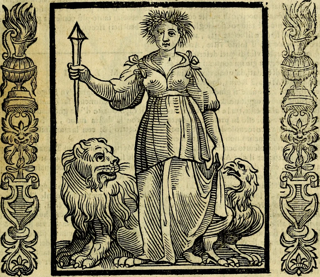 An illustration from Nova iconologia, 1618, leaf 338