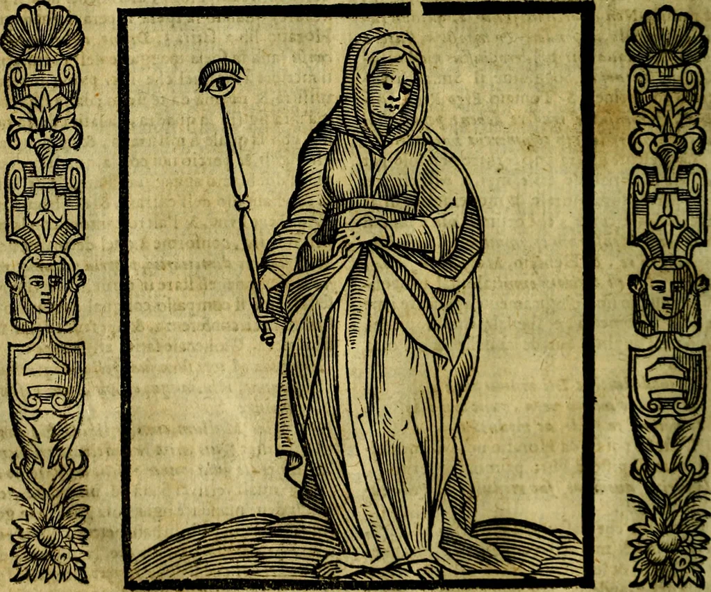 An illustration from Nova iconologia, 1618, leaf 357