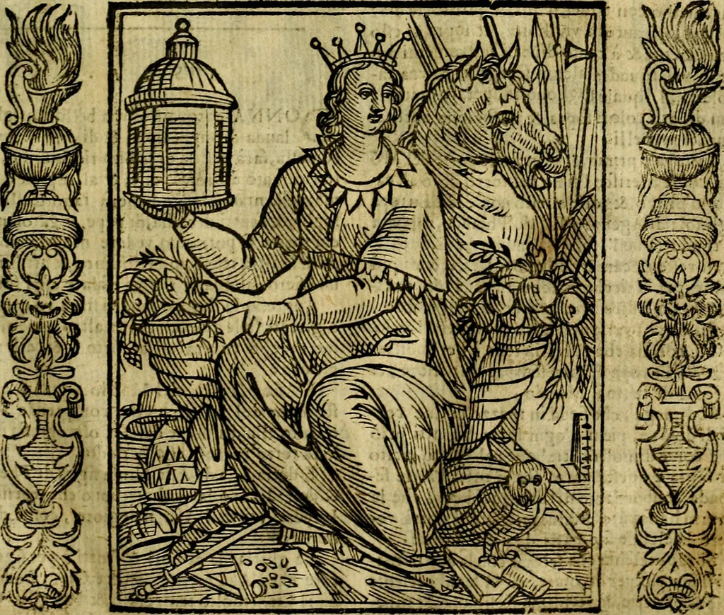 An illustration from Nova iconologia, 1618, leaf 360
