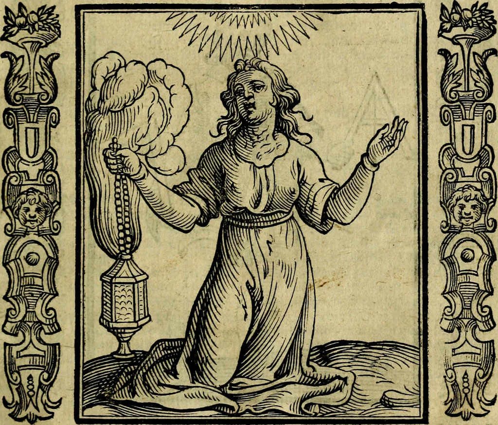 An illustration from Nova iconologia, 1618, leaf 402