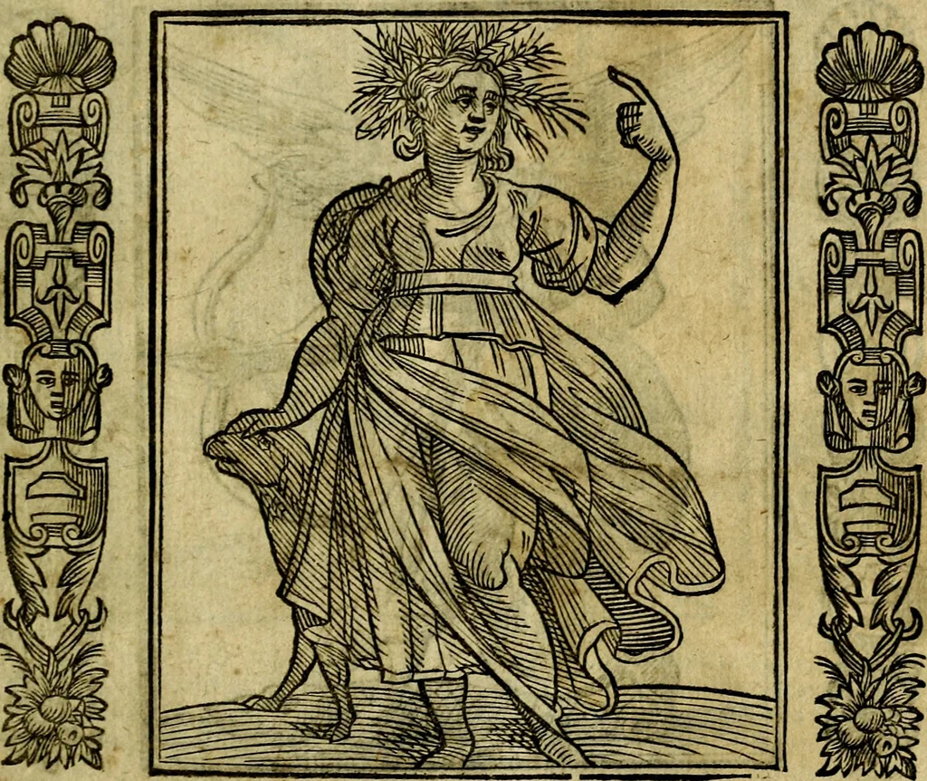 An illustration from Nova iconologia, 1618, leaf 418
