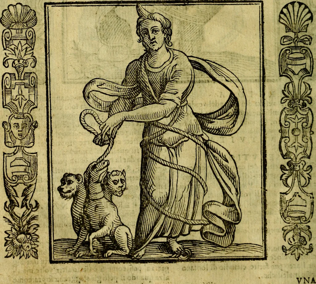An illustration from Nova iconologia, 1618, leaf 421