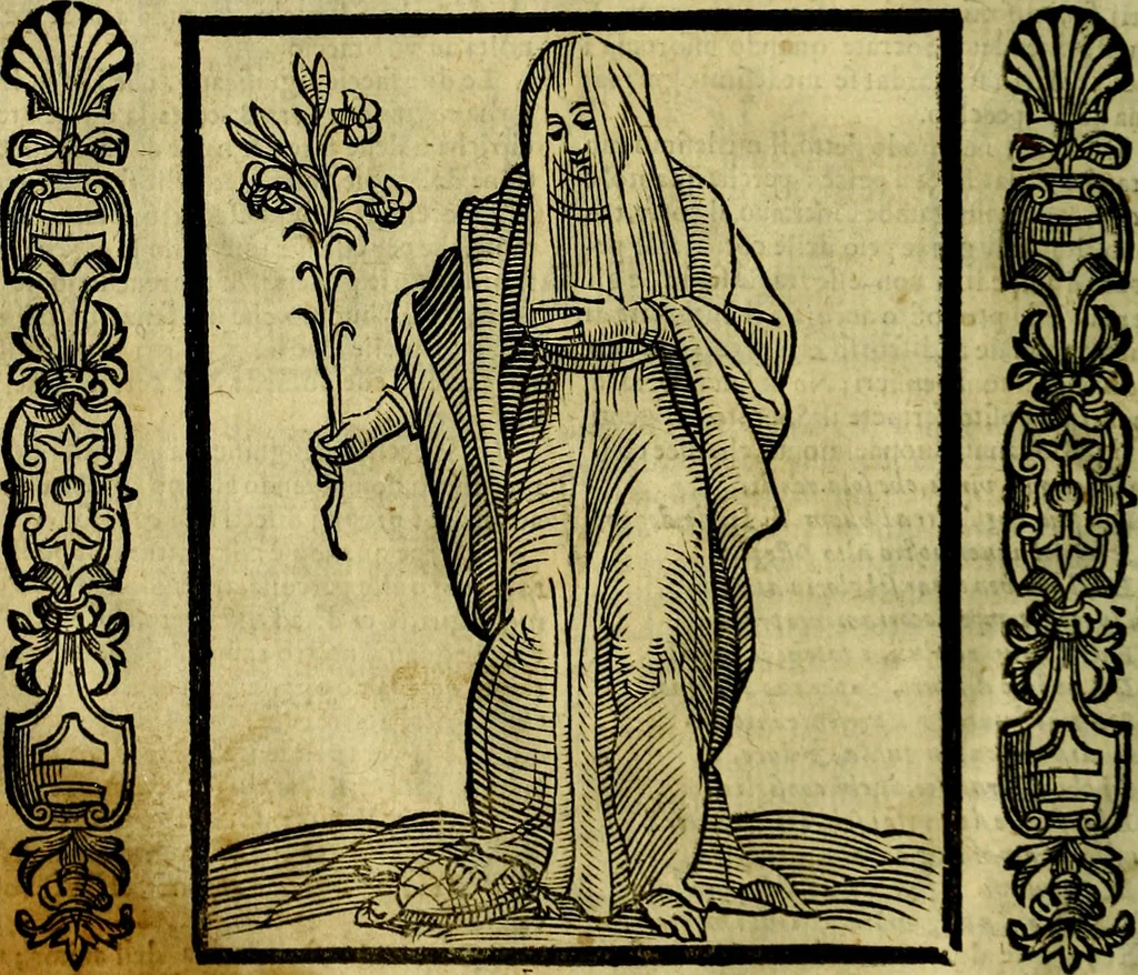 An illustration from Nova iconologia, 1618, leaf 443