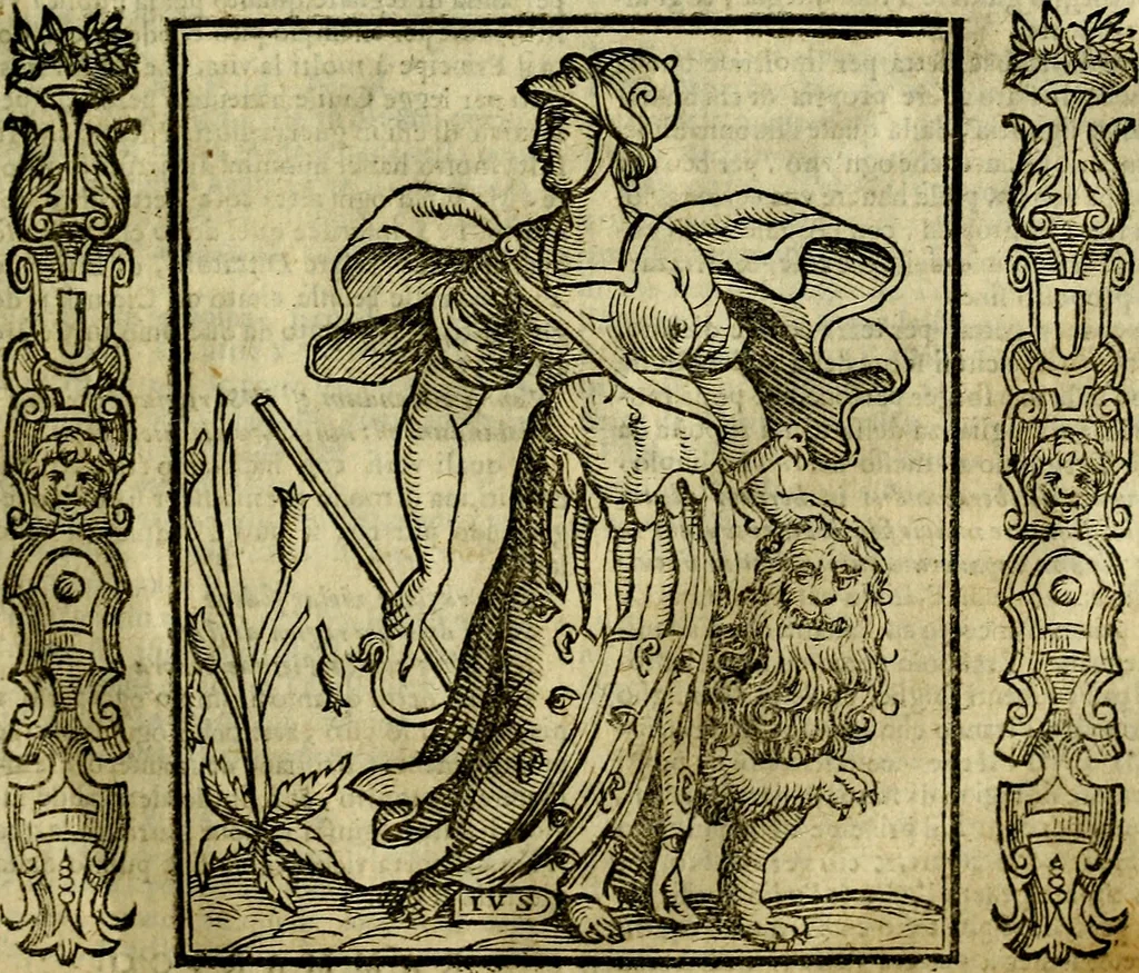 An illustration from Nova iconologia, 1618, leaf 450