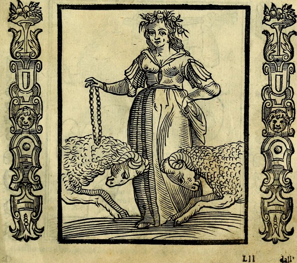 An illustration from Nova iconologia, 1618, leaf 462