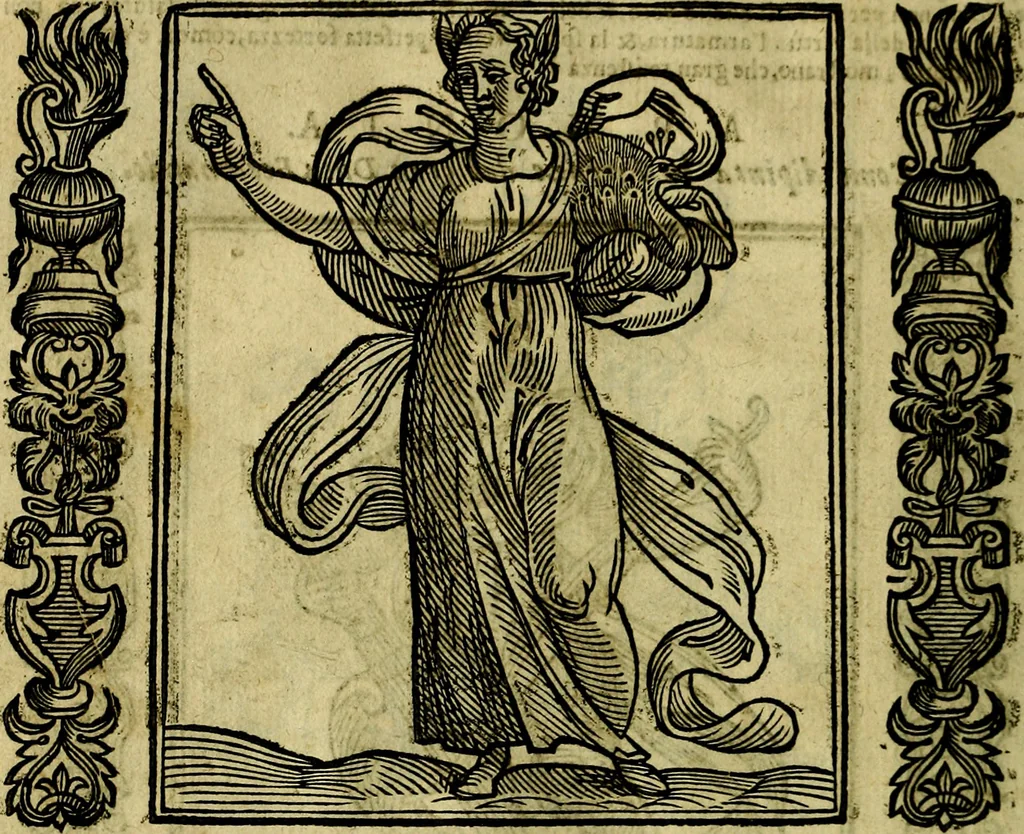 An illustration from Nova iconologia, 1618, leaf 47