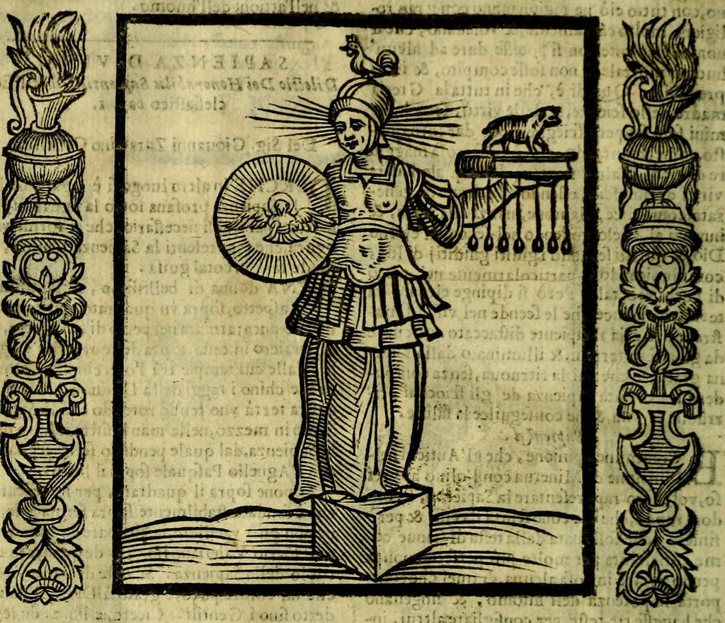 An illustration from Nova iconologia, 1618, leaf 471