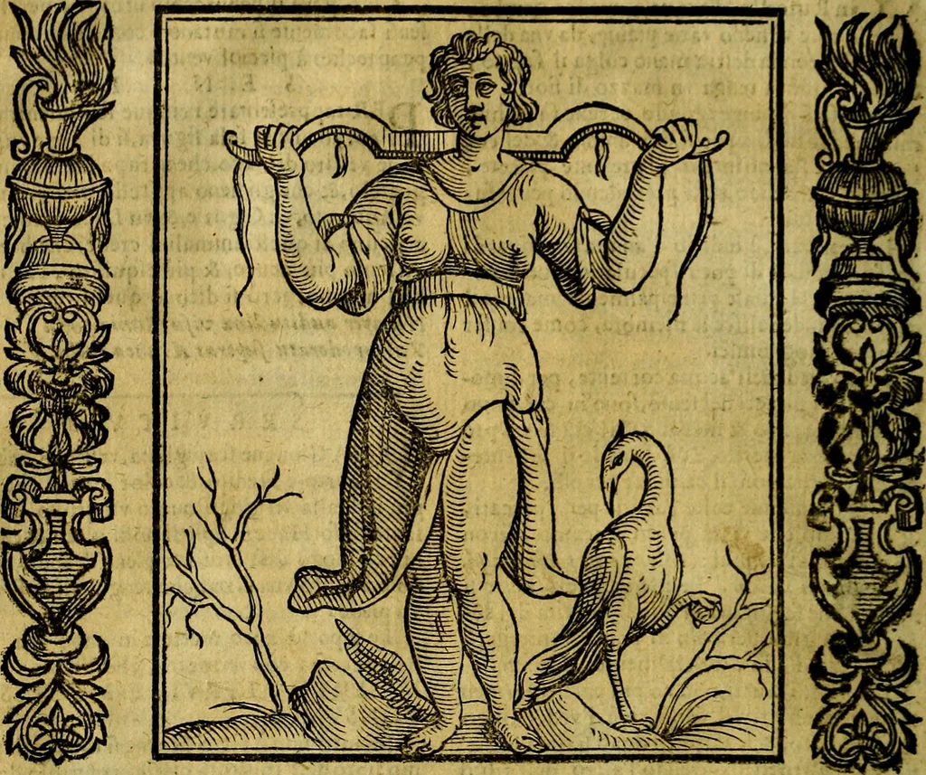 An illustration from Nova iconologia, 1618, leaf 487
