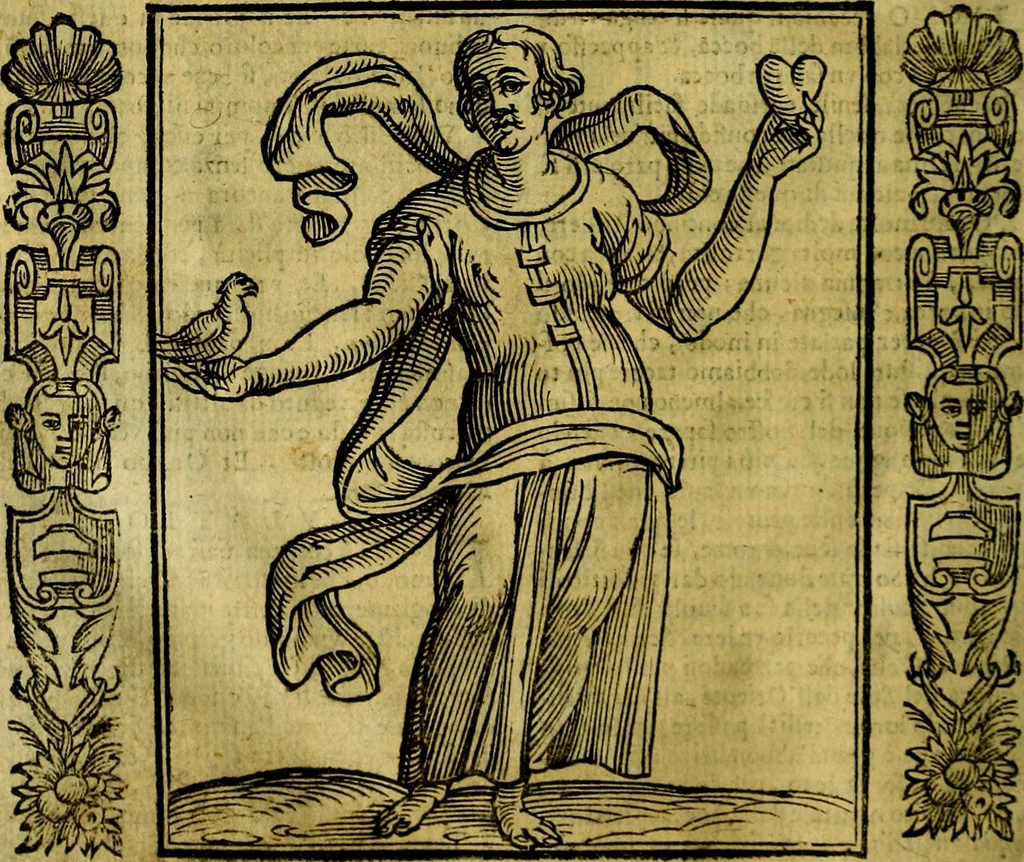 An illustration from Nova iconologia, 1618, leaf 491