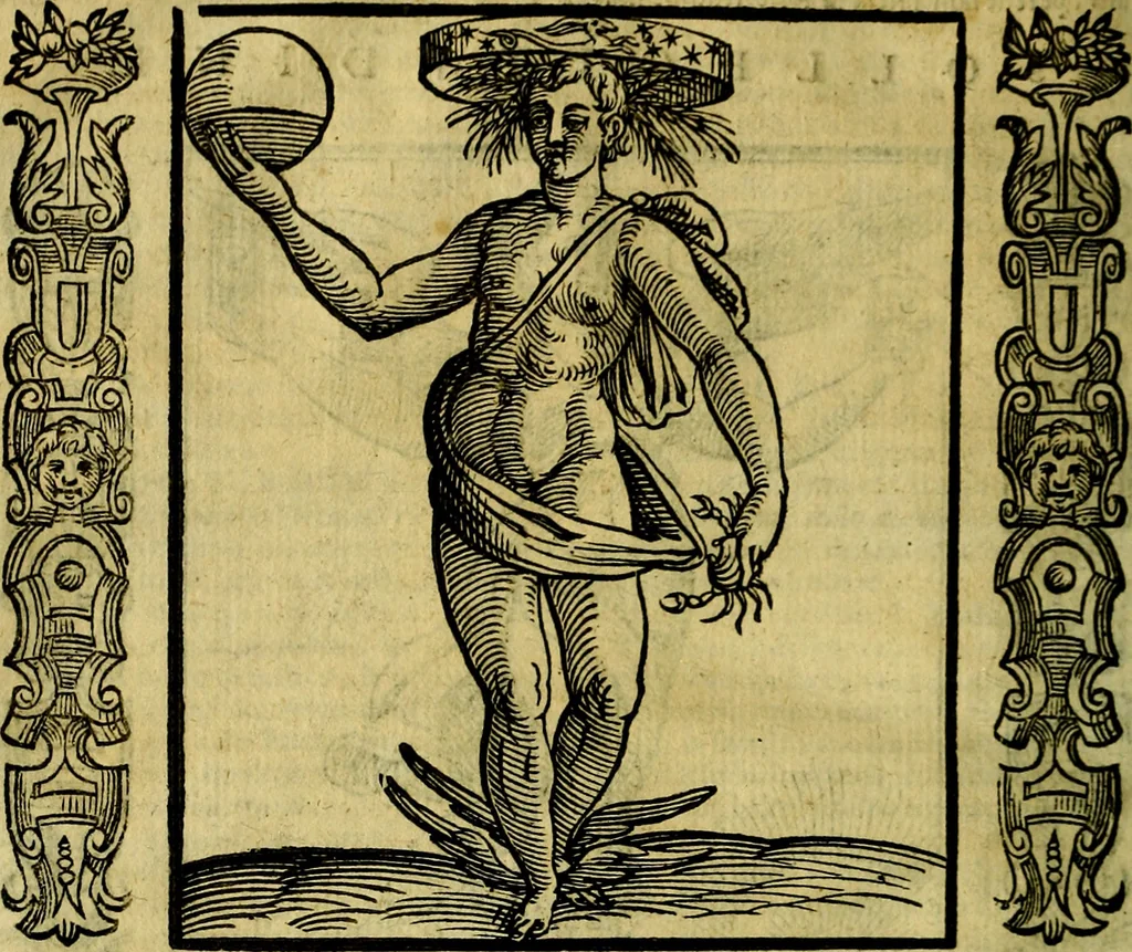 An illustration from Nova iconologia, 1618, leaf 495