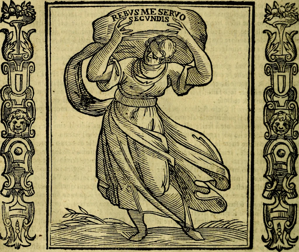 An illustration from Nova iconologia, 1618, leaf 539