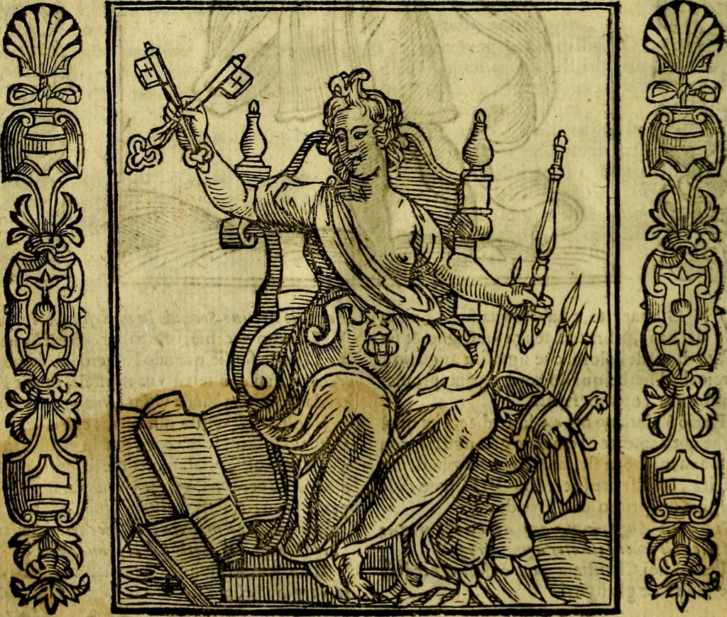 An illustration from Nova iconologia, 1618, leaf 55