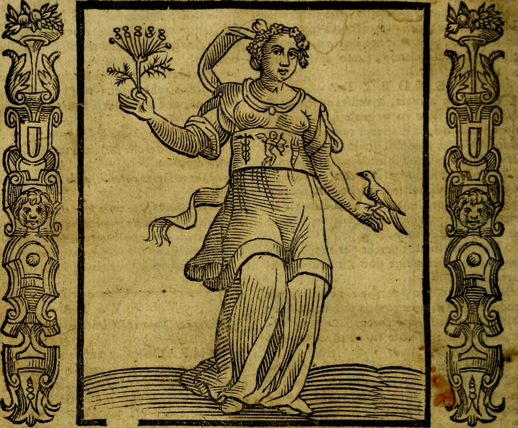 An illustration from Nova iconologia, 1618, leaf 557