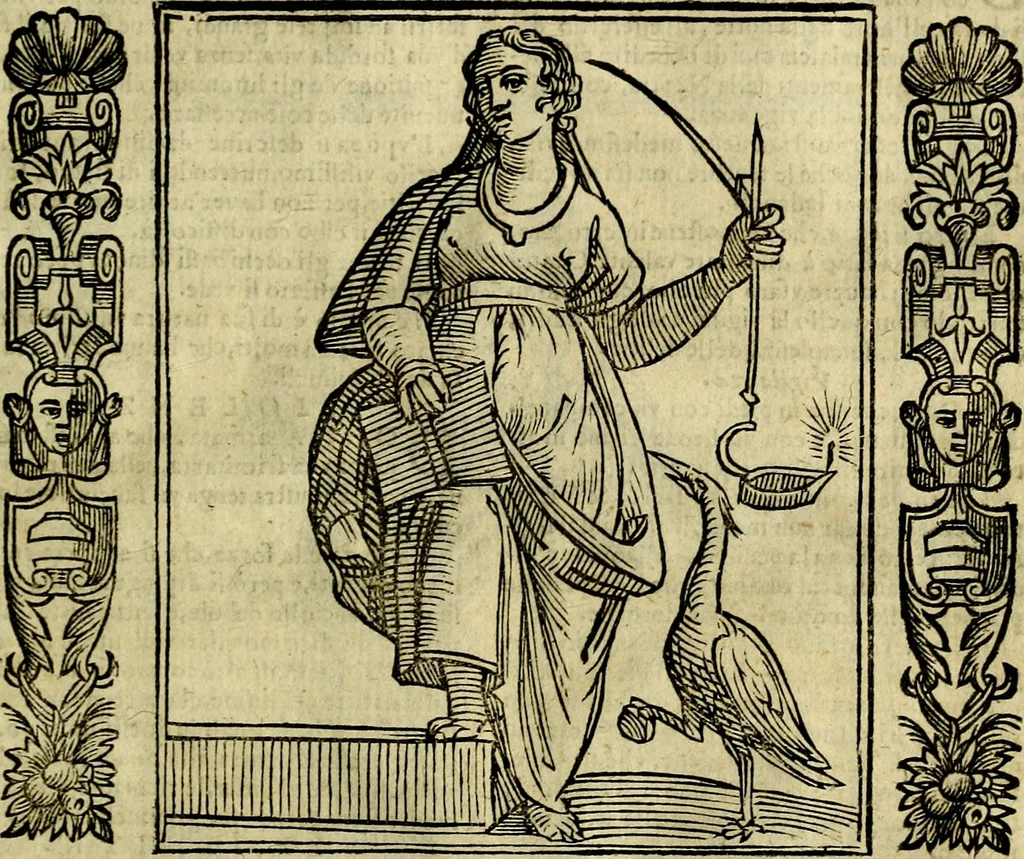 An illustration from Nova iconologia, 1618, leaf 574