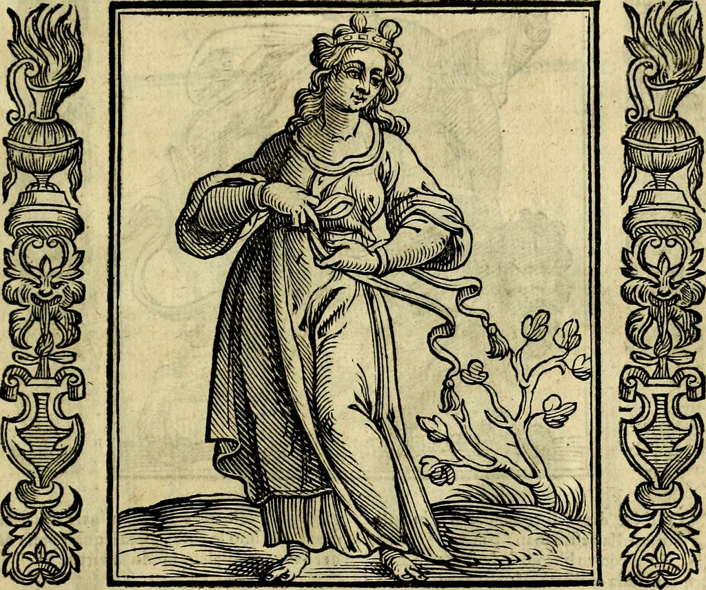 An illustration from Nova iconologia, 1618, leaf 576