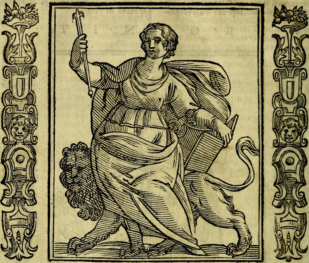 An illustration from Nova iconologia, 1618, leaf 577