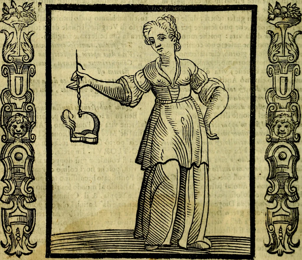 An illustration from Nova iconologia, 1618, leaf 585