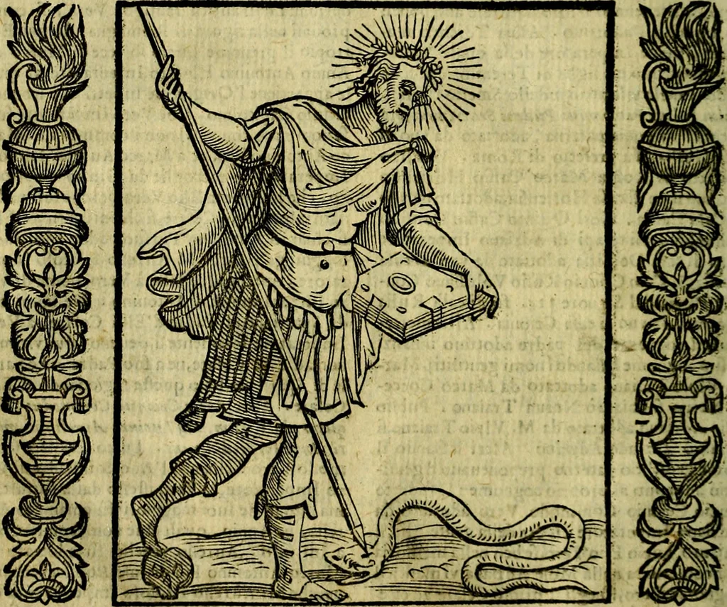 An illustration from Nova iconologia, 1618, leaf 599