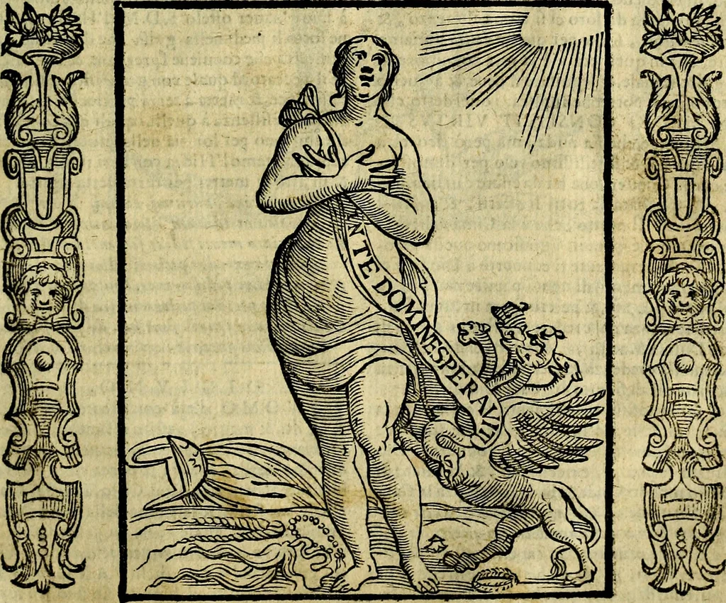 An illustration from Nova iconologia, 1618, leaf 602