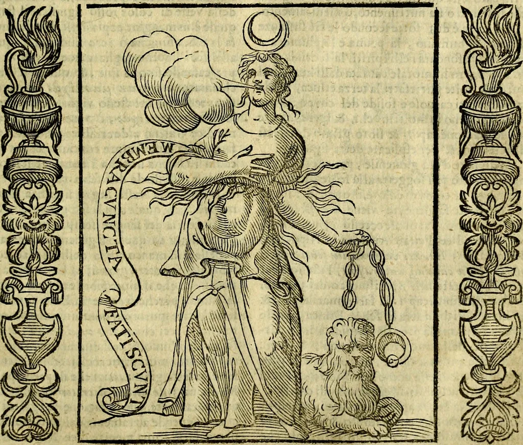 An illustration from Nova iconologia, 1618, leaf 610