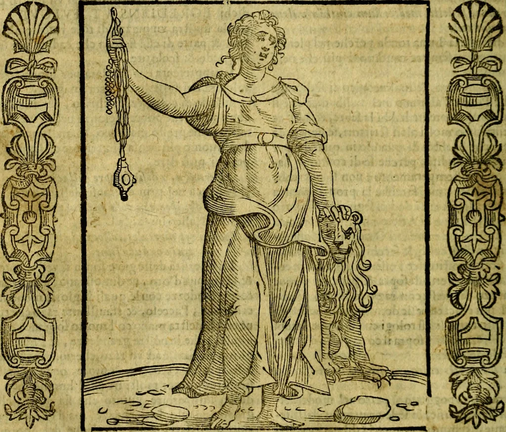 An illustration from Nova iconologia, 1618, leaf 613