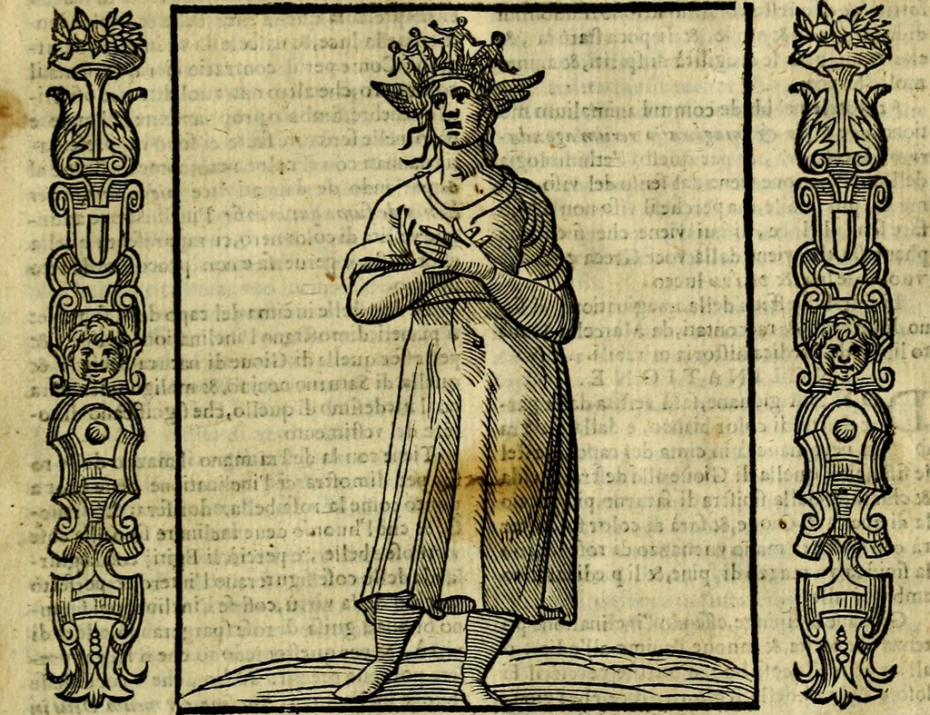 An illustration from Nova iconologia, 1618, leaf 616