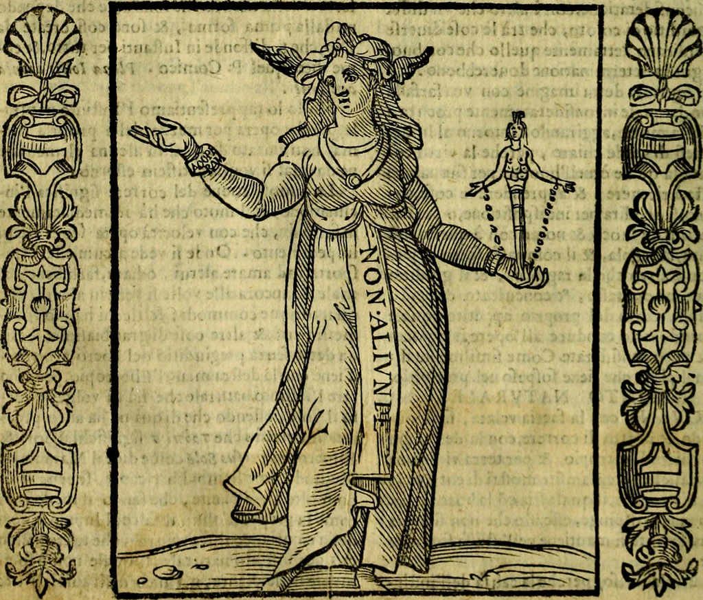 An illustration from Nova iconologia, 1618, leaf 619